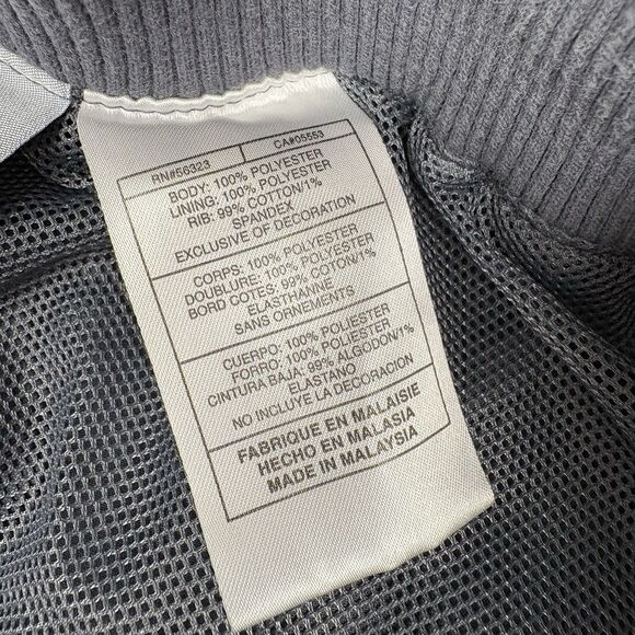 Vintage Y2K Nike Track Pants Womens Large Essential Wide Leg Baggy Jogger Sweats - Picture 12 of 13